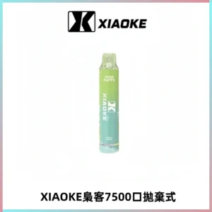 XIAOKE梟客7500Puffs跑馬燈拋棄式電子煙 可發光一次性